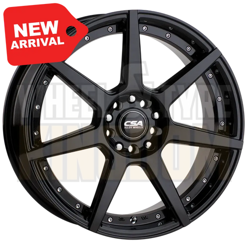 CSA Hornet 15x6.5 5x108-114.3 +40 Gloss Black - Wheels
