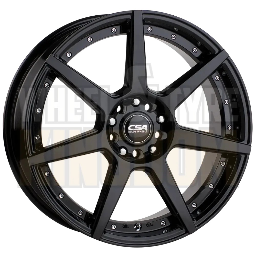 CSA Hornet 18x8 5x108-114.3 +42 Gloss Black - Wheels