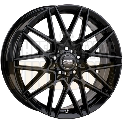 CSA Hotwire 16x6.5 5x100-108 +39 Gloss Black - Wheels