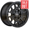 CSA Kinetic 17x9 5x127 +20 Satin Black - Wheels