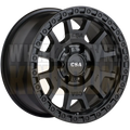 CSA Kinetic 17x9 5x127 +20 Satin Black - Wheels