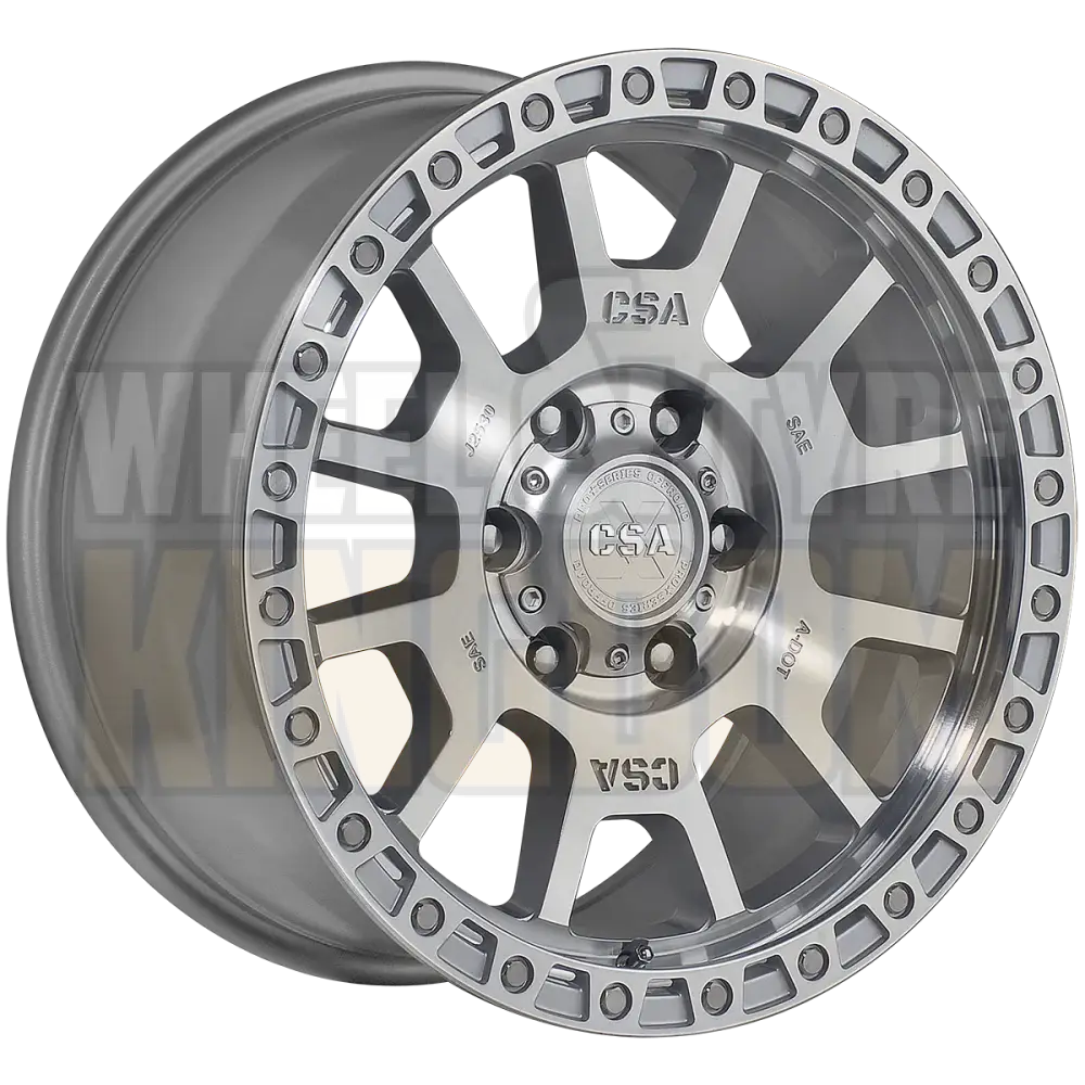 CSA Kinetic 17x9 5x150 +35 Full Machined - Wheels