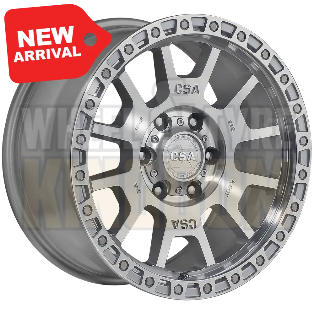 CSA Kinetic 18x9 5x150 +35 Full Machined - Wheels