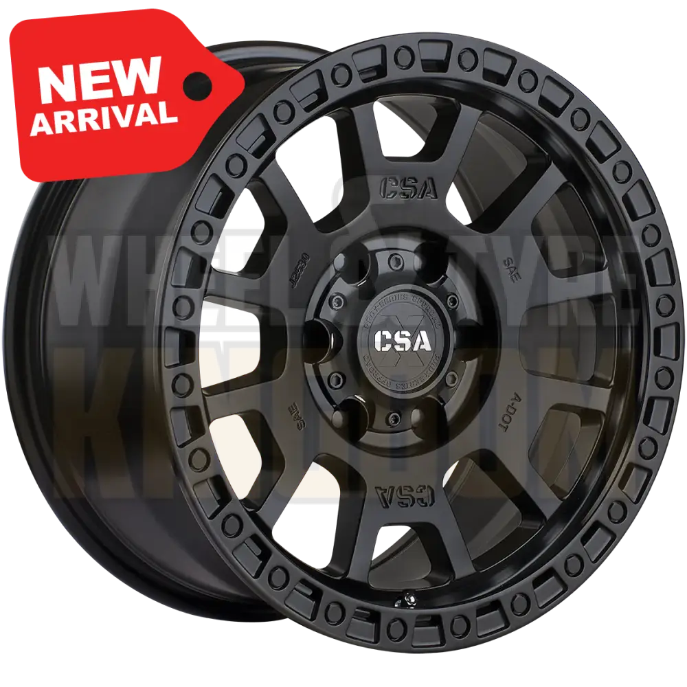 CSA Kinetic 18x9 6x139.7 +20 Satin Black - Wheels