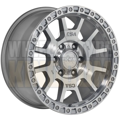 CSA Kinetic (Deep Dish) 17x9 5x150 -59 Full Machined - Wheels