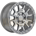 CSA Kinetic (Deep Dish) 17x9 6x139.7 -12 Full Machined - Wheels