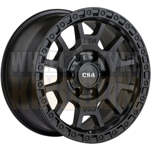 CSA Kinetic (Deep Dish) 17x9 6x139.7 -12 Satin Black - Wheels