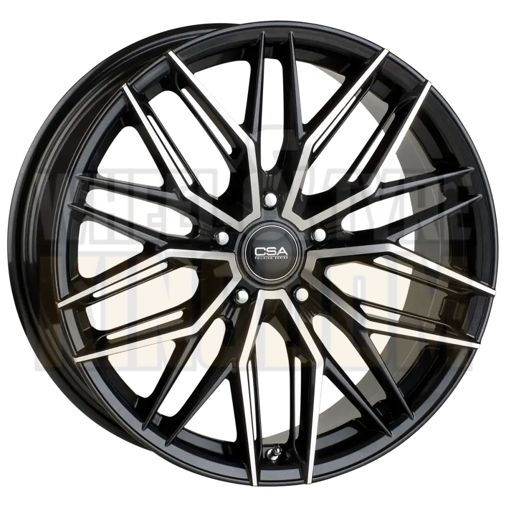 CSA Maranello GT 17x8 5x114.3 +38 Dark Graphite Machined Face - Wheels
