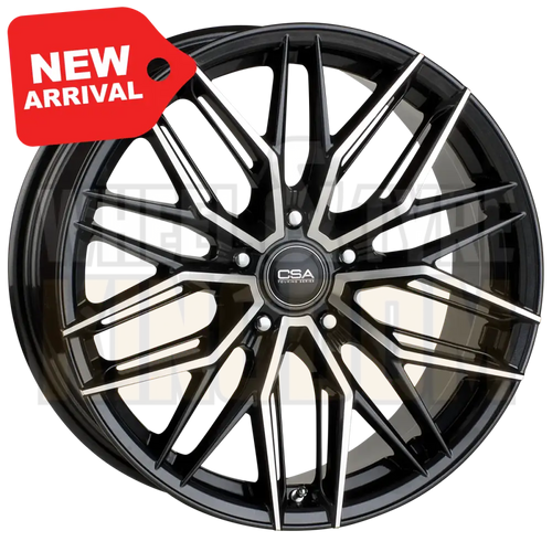 CSA Maranello GT 18x8 5x114.3 +38 Dark Graphite Machined Face - Wheels