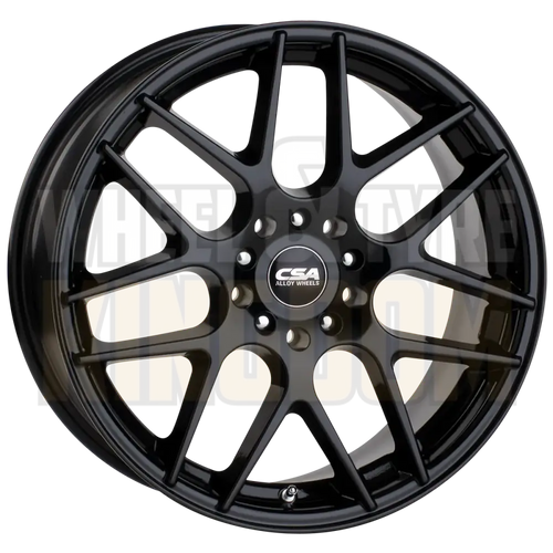 CSA Milan 17x7 4x100-108 +40 Gloss Black - Wheels
