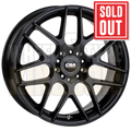 CSA Milan 17x7 5x100-112 +39 Gloss Black - Wheels