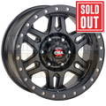 CSA Militant 17x9 6x139.7 +18 Satin Black - Wheels