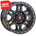 CSA Militant 17x9 6x139.7 +18 Satin Black - Wheels