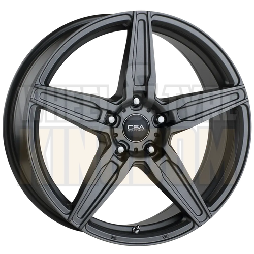CSA Monaco 18x8 5x100 +38 Matte Grey - Wheels