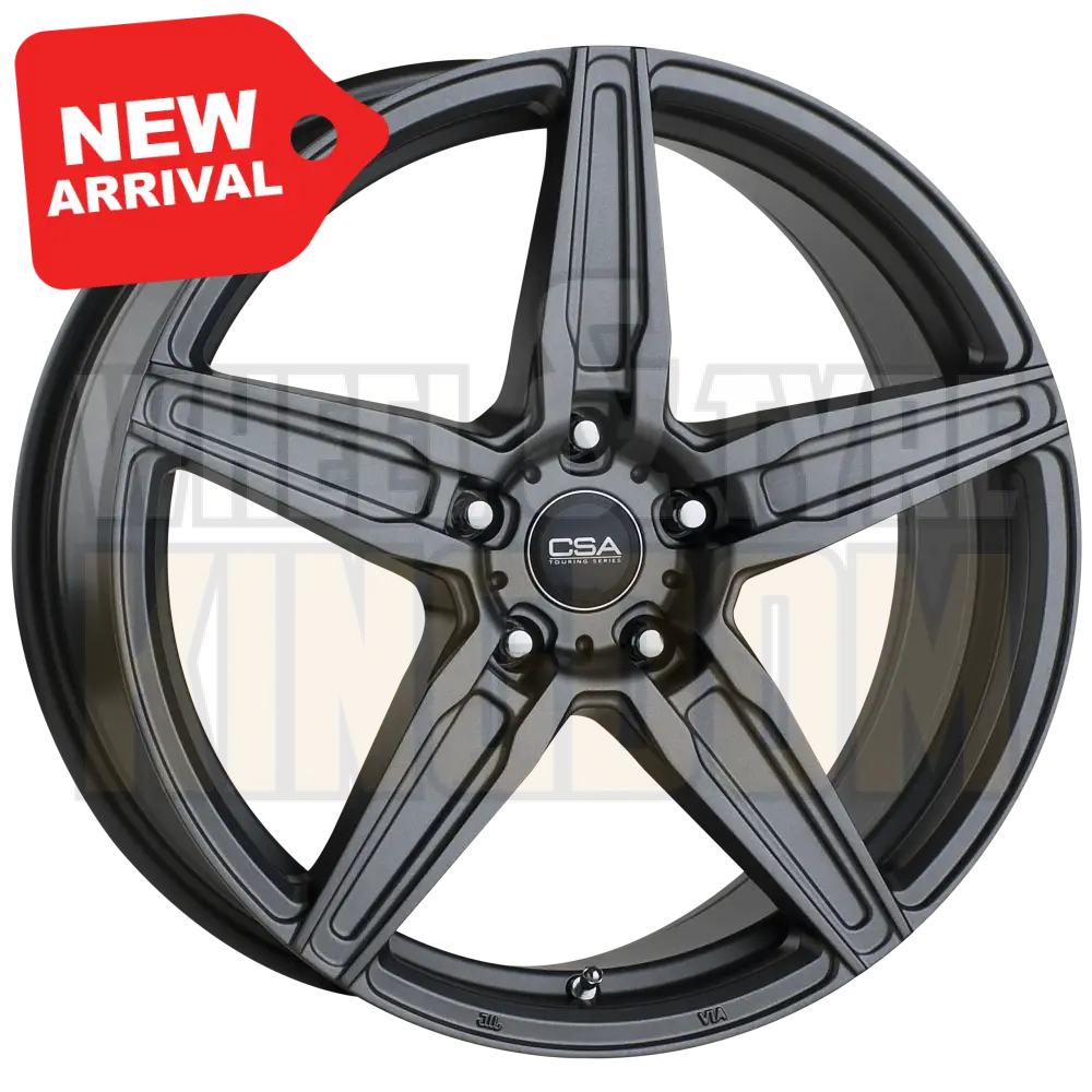 CSA Monaco 18x8 5x100 +38 Matte Grey - Wheels