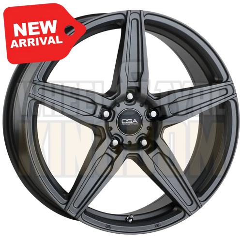 CSA Monaco 18x8 5x100 +38 Matte Grey - Wheels