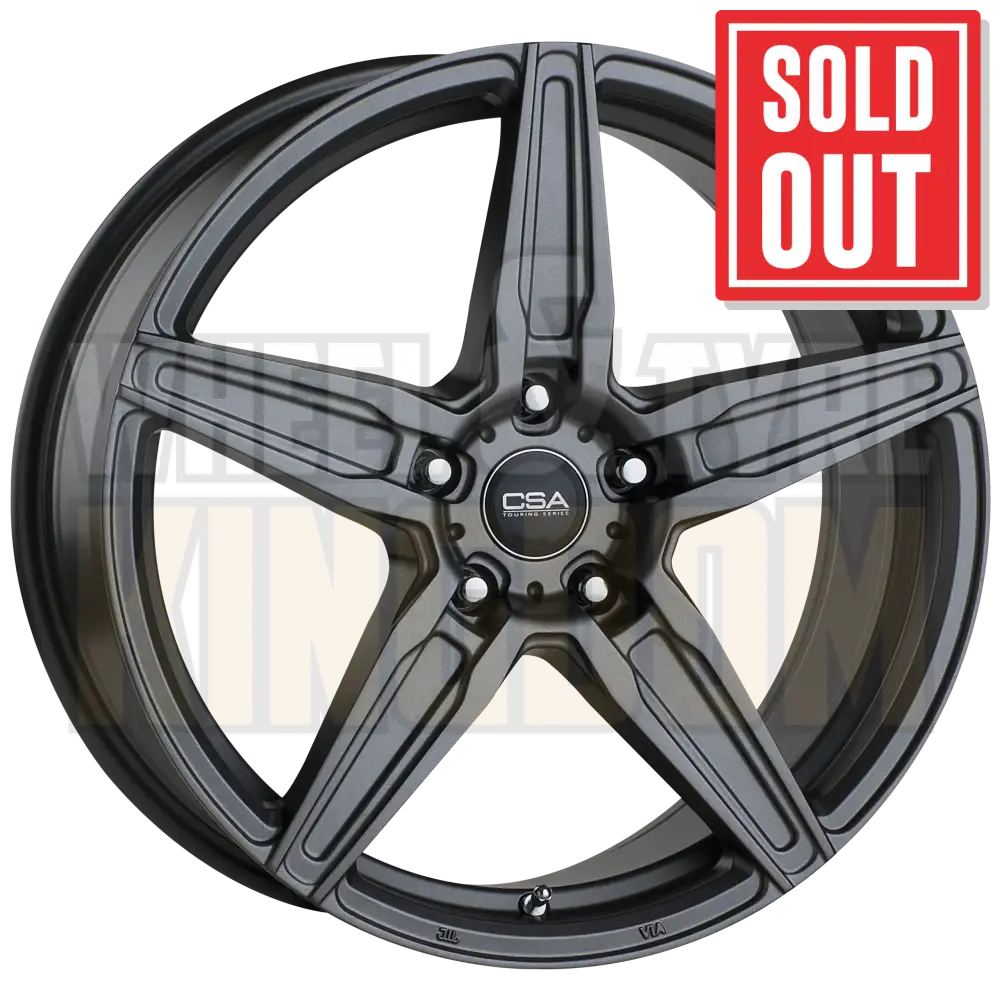 CSA Monaco 18x8 5x114.3 +35 Matte Grey - Wheels