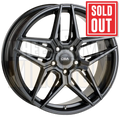 CSA Monza GT 17x8 5x114.3 +38 Dark Graphite - Wheels