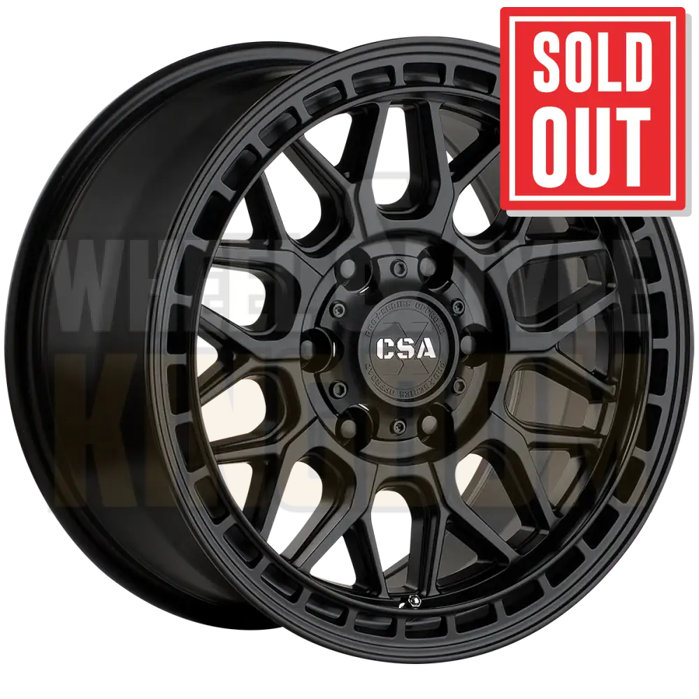 CSA Onyx 18x9 6x139.7 +20 Satin Black - Wheels