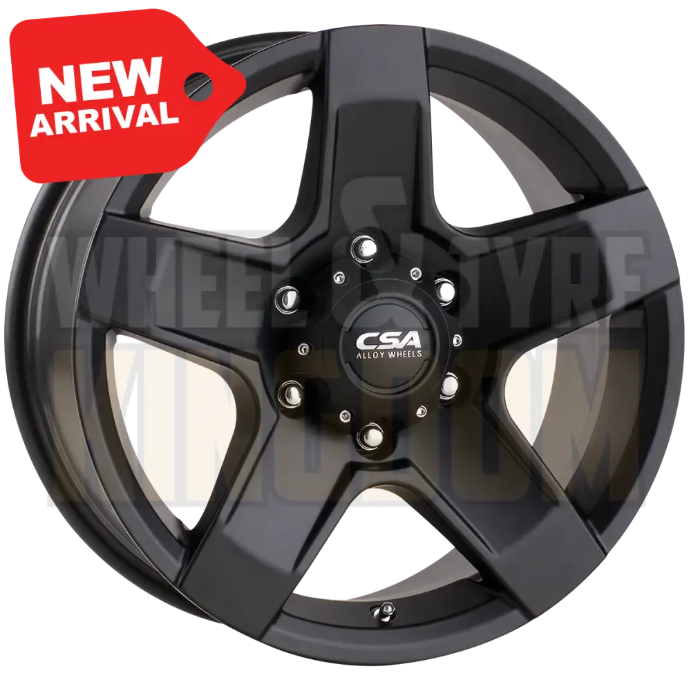 CSA Outlaw 17x8 5x114.3-120 +35 Satin Black - Wheels