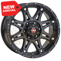 CSA Predator 17x8.5 6x139.7 +35 Satin Black - Wheels