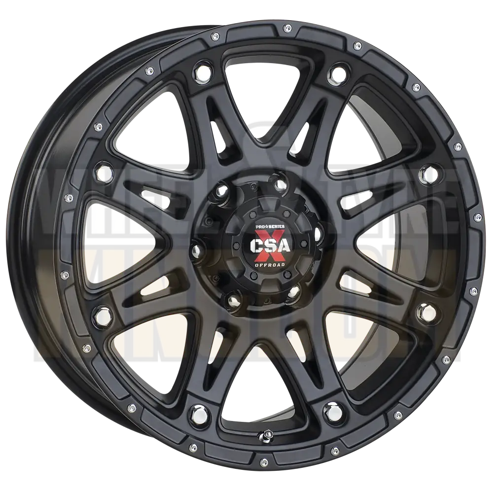 CSA Predator 18x9 6x139.7 +20 Satin Black - Wheels