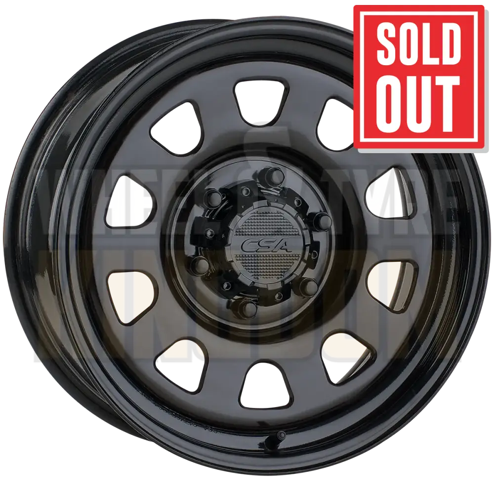 CSA Ranger AT - D-Hole 16x7 5x114.3 +35 Black - Wheels