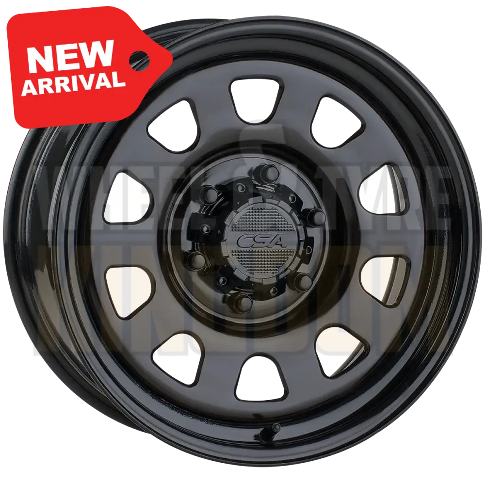 CSA Ranger AT - D-Hole 16x8 6x139.7 Zero Black - Wheels