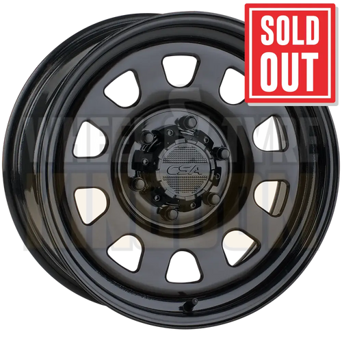 CSA Ranger AT - D-Hole 17x8 6x139.7 +35 Black - Wheels