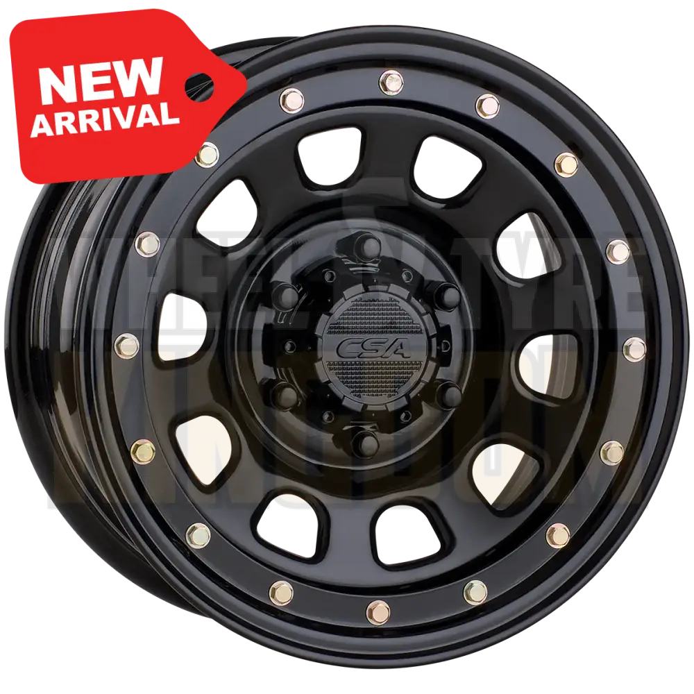 CSA Ranger MT - D-Hole 16x8 5x150 Zero Black Imitation Beadlock - Wheels