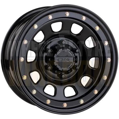 CSA Ranger MT - D-Hole 16x8 6x139.7 +35 Black Imitation Beadlock - Wheels