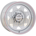 CSA Ranger Steel 13x4.5 5x108 Zero White - Wheels