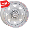 CSA Ranger Steel 13x4.5 5x114.3 Zero White - Wheels