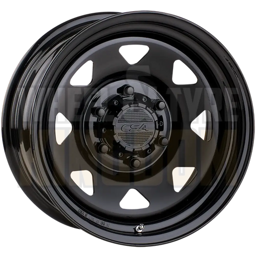 CSA Ranger Steel 14x5 5x114.3 +5 Black - Wheels