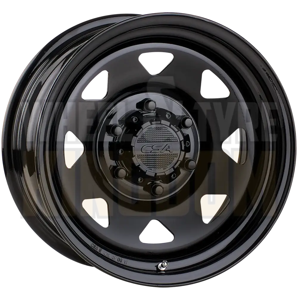 CSA Ranger Steel 14x6 5x108 +8 Black - Wheels