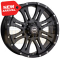 CSA Raptor Large Cap 16x8 6x139.7 Zero Satin Black - Wheels