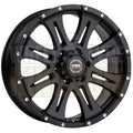 CSA Raptor Small Cap 18x8 5x127 +45 Satin Black - Wheels