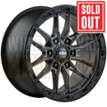 CSA Razorback 18x9 6x130 +30 Satin Black - Wheels
