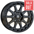 CSA Recoil 17x8.5 6x139.7 +10 Satin Black - Wheels