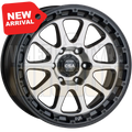 CSA Recoil 18x8.5 6x139.7 +10 Satin Black Machined Face - Wheels