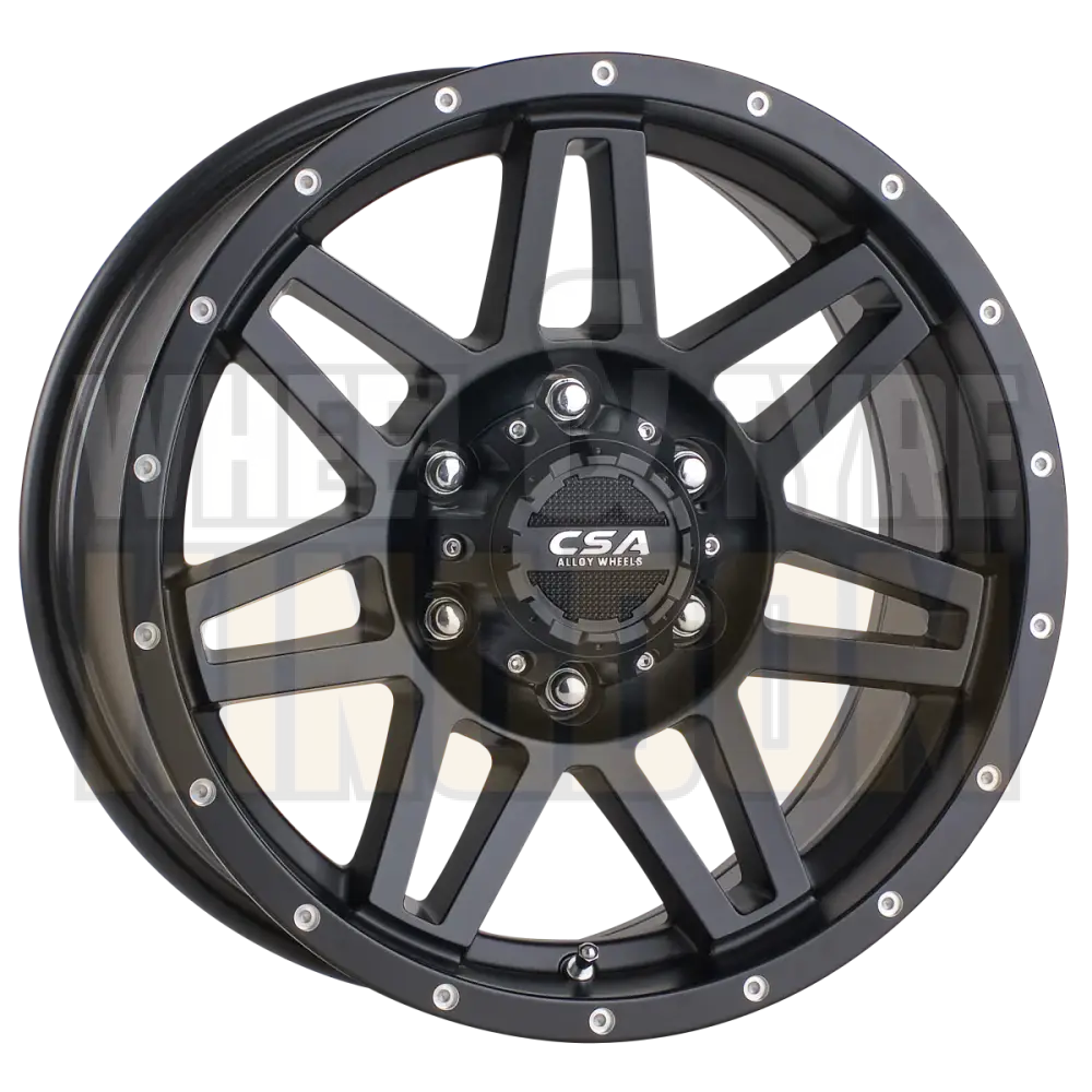 CSA Renegade 16x8 6x139.7 +20 Satin Black - Wheels