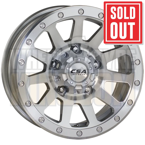 CSA Ridgeline 15x7 5x139.7 Zero Full Machined - Wheels