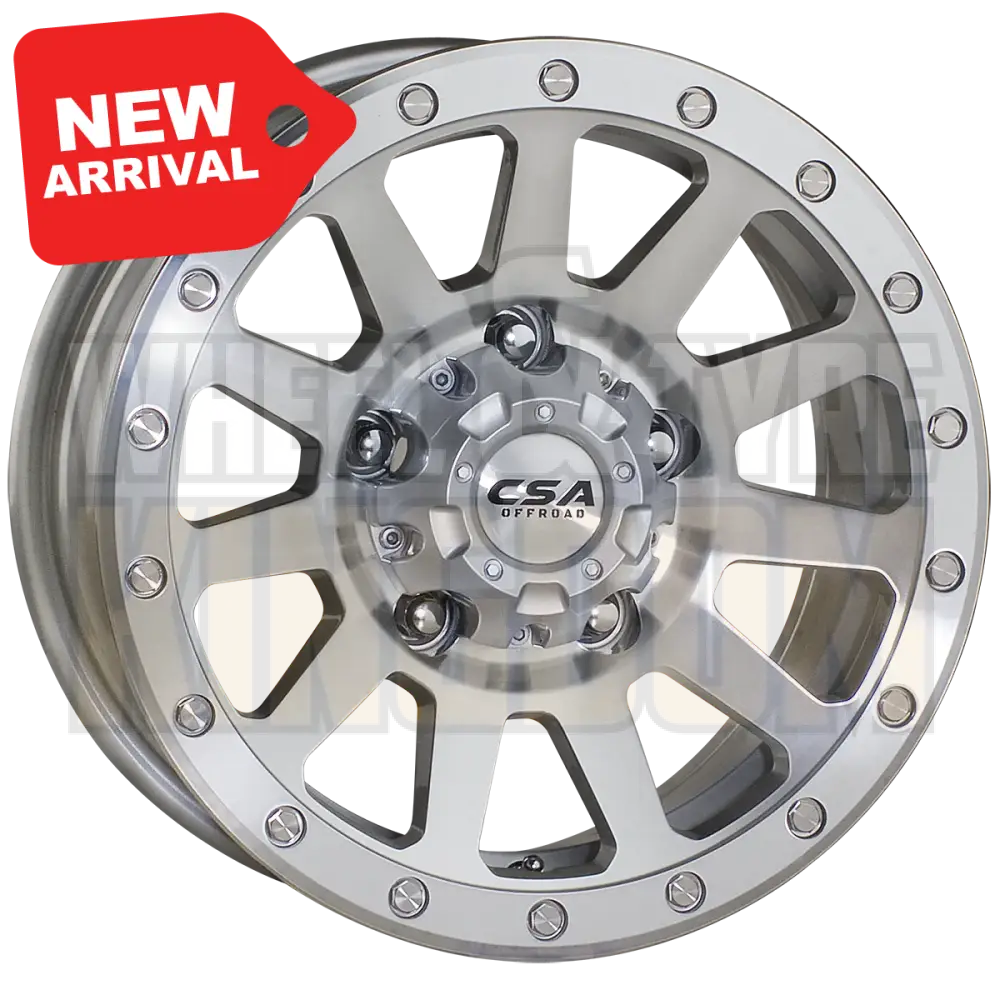 CSA Ridgeline 15x7 5x139.7 Zero Full Machined - Wheels