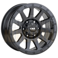 CSA Ridgeline 15x7 6x139.7 Zero Satin Black - Wheels