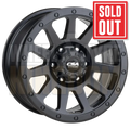 CSA Ridgeline 20x9 5x150 +35 Satin Black - Wheels