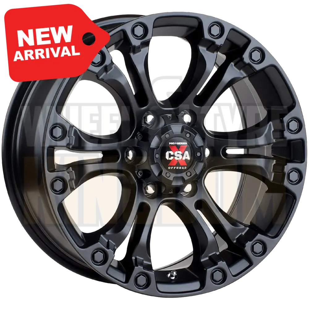 CSA RT Pro 17x8 6x139.7 +35 Satin Black - Wheels