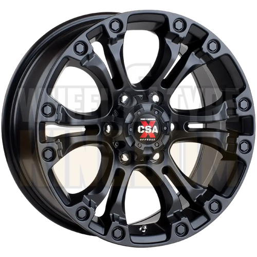 CSA RT Pro 18x8 6x139.7 +20 Satin Black - Wheels