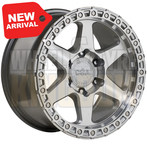 CSA Sandstorm 17x9 6x139.7 +20 Full Machined - Wheels