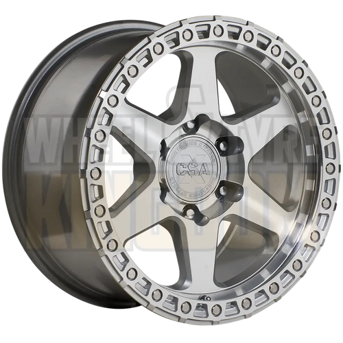 CSA Sandstorm 17x9 6x139.7 +40 Full Machined - Wheels