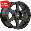 CSA Sandstorm 18x9 6x139.7 +20 Satin Black - Wheels